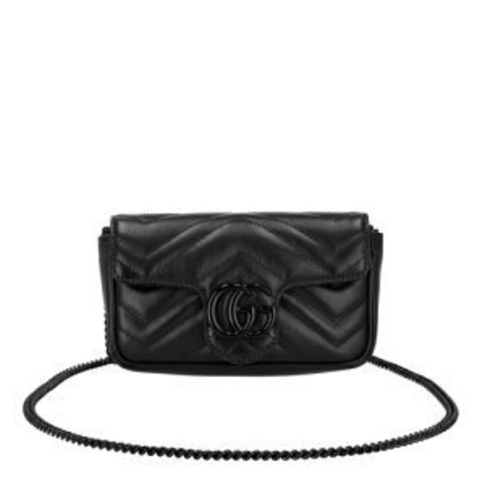 Gucci Bag Marmont Shoulder Super GG Black - Picture 6 of 8